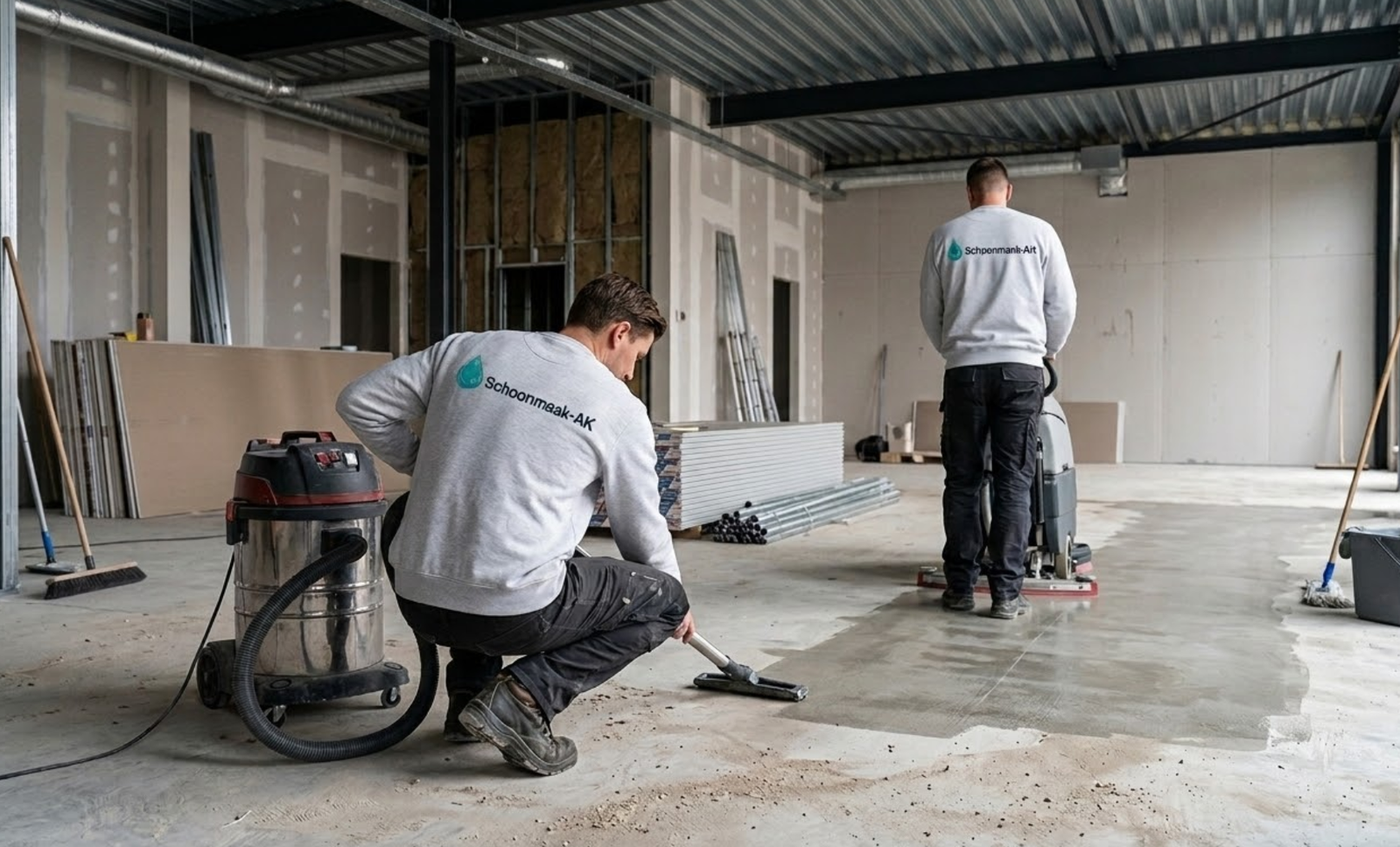 Opleveringsschoonmaak in nieuwbouw